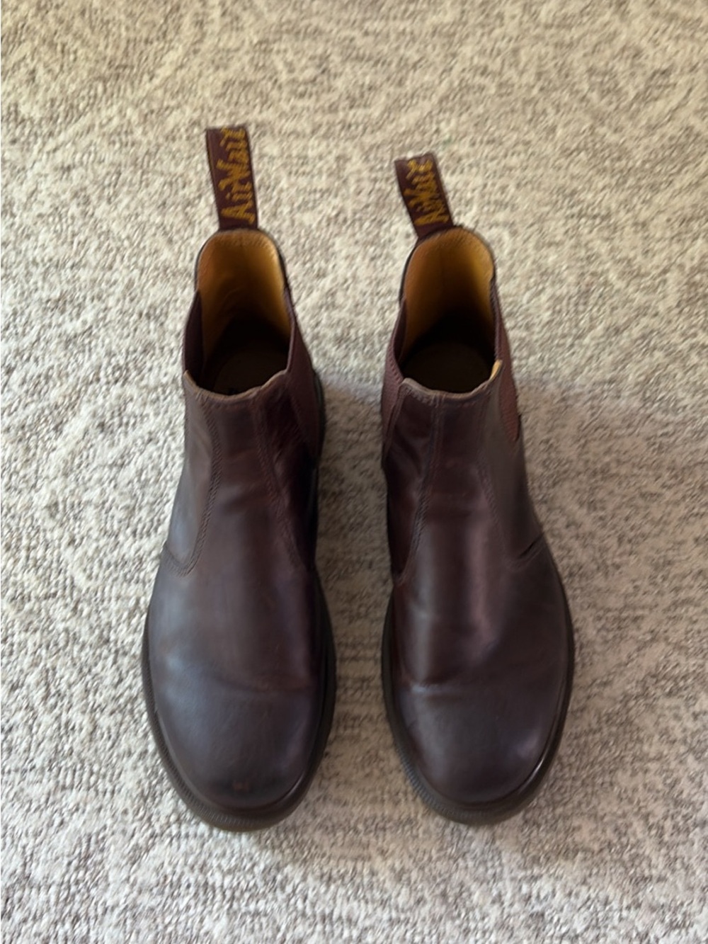 Dr. Martens Brown Leather Chelsea Boots